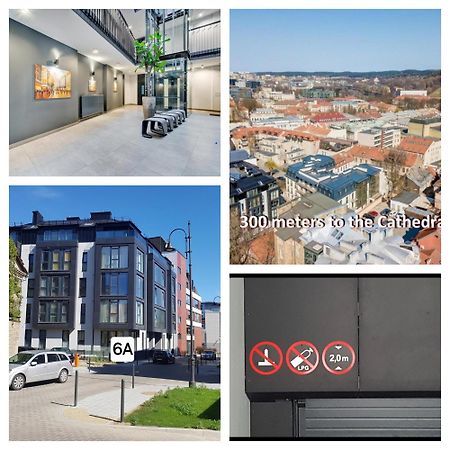 Happy Inn Vip, Self Check-In-24X7, A-C, Parking-In-The-Underground-Garage VNO Exteriör bild