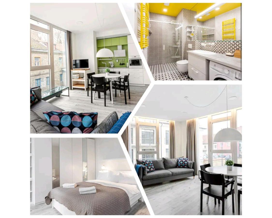 Happy Inn Vip, Self Check-In-24X7, A-C, Parking-In-The-Underground-Garage VNO Exteriör bild